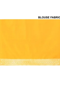 Banarasi Saree in Yellow