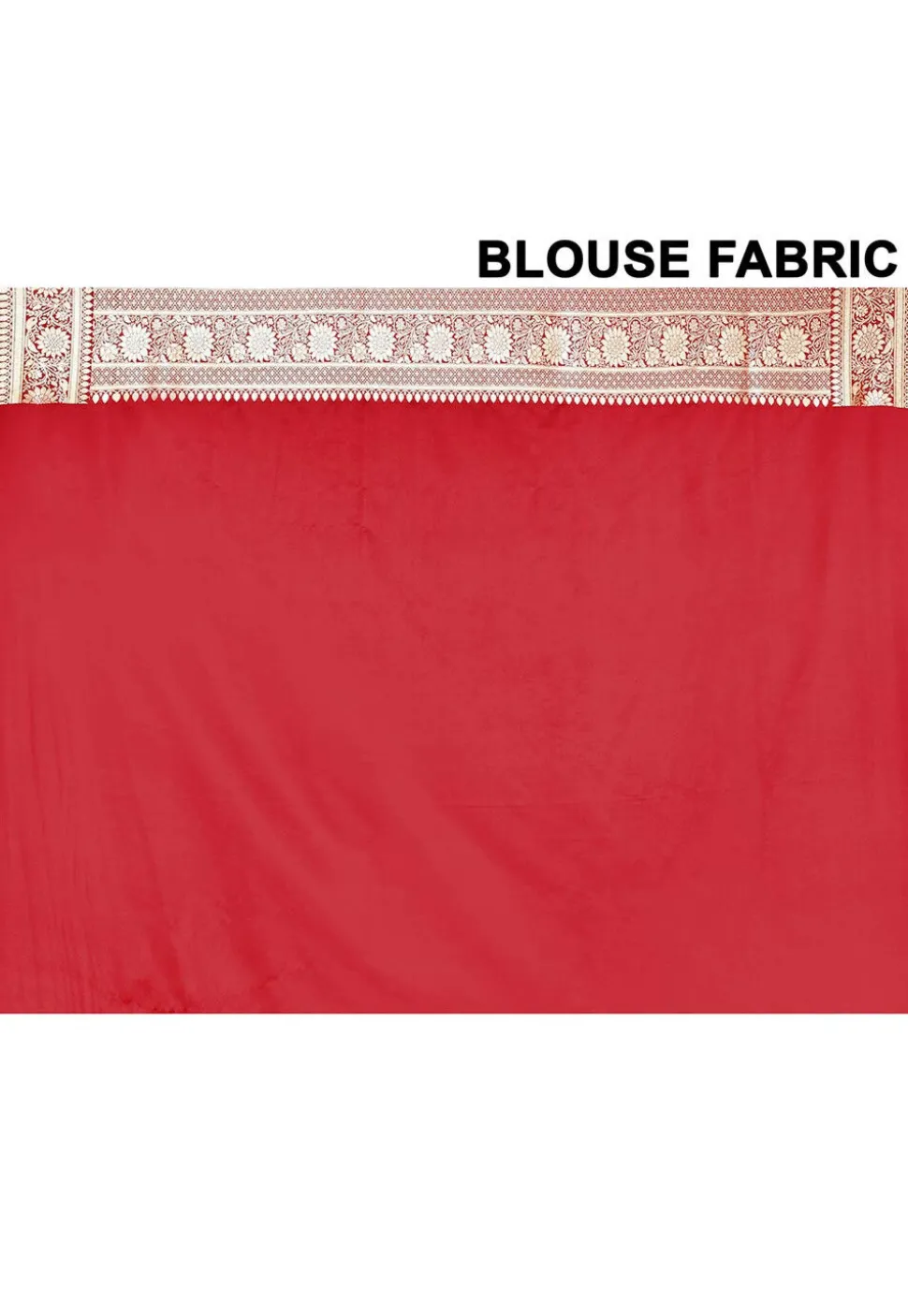 Banarasi Satin Silk Saree in Red