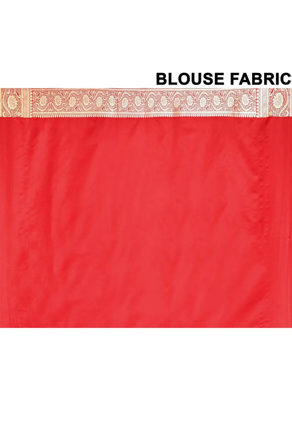 Banarasi Satin Silk Saree in Red