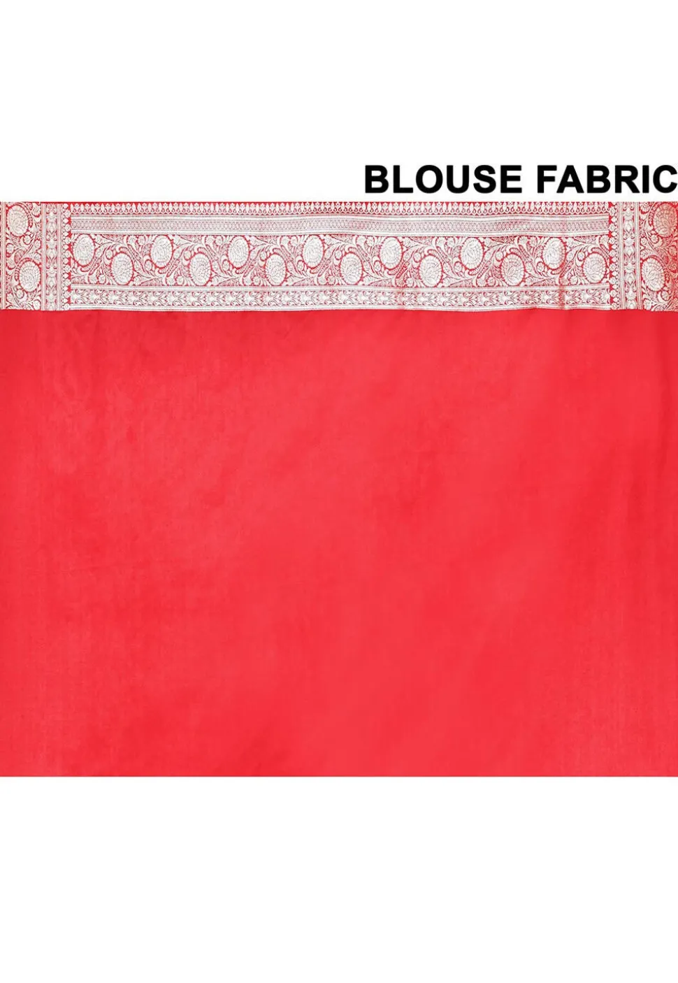 Banarasi Satin Silk Saree in Red