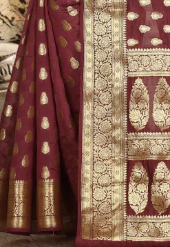 Banarasi Silk Saree in Beige