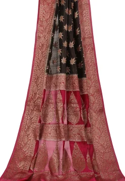 Banarasi Silk Saree in Black