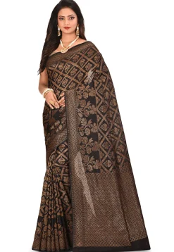 Banarasi Silk Saree in Black