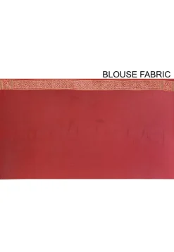 Banarasi Silk Saree in Dark Green