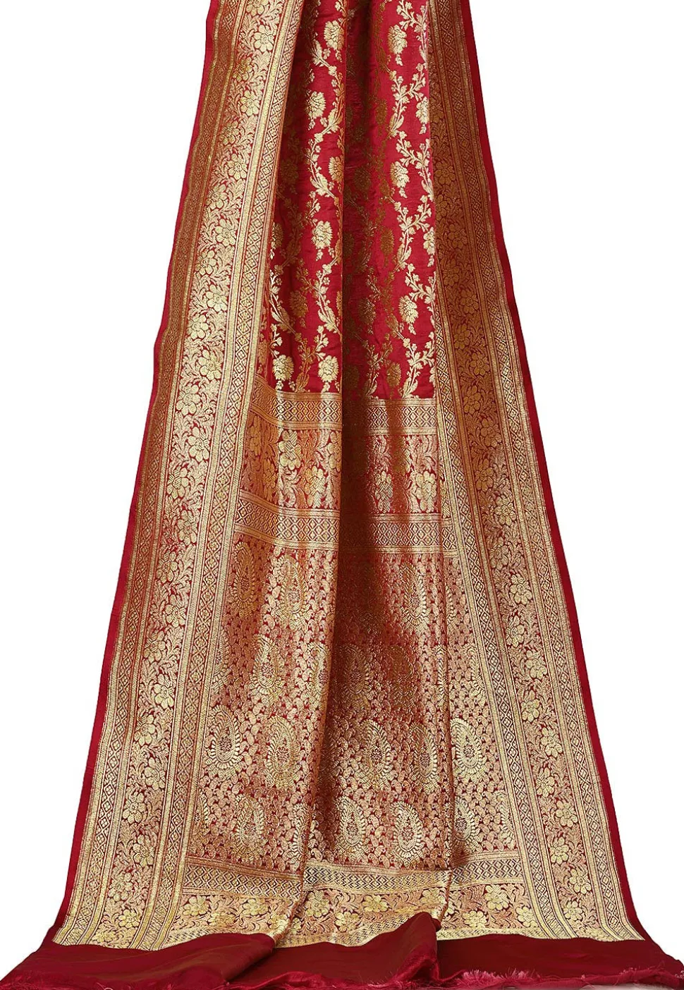 Banarasi Silk Saree in Maroon
