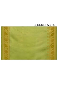 Banarasi  Silk Saree in Olive Green