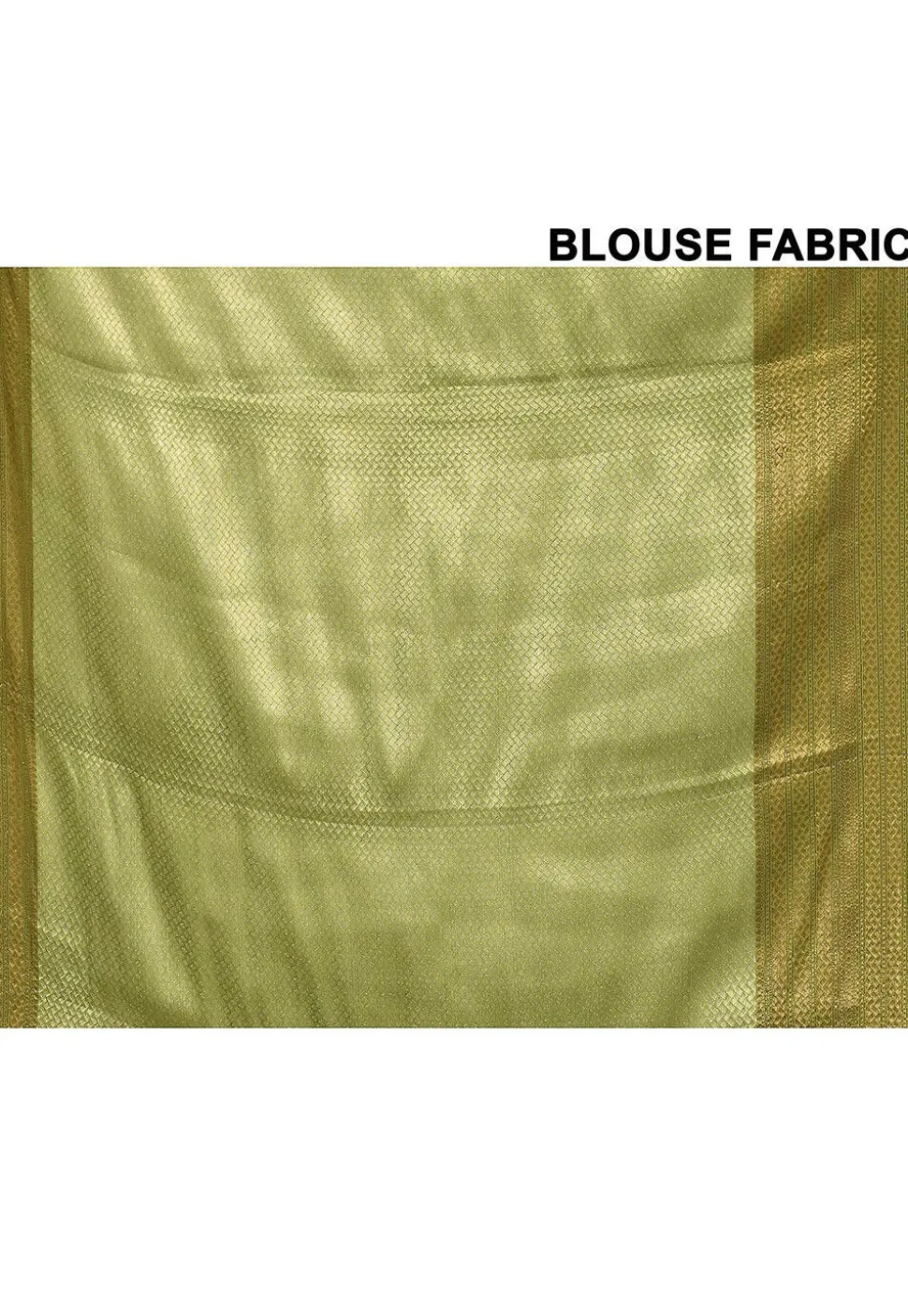 Banarasi Silk Saree in Olive Green