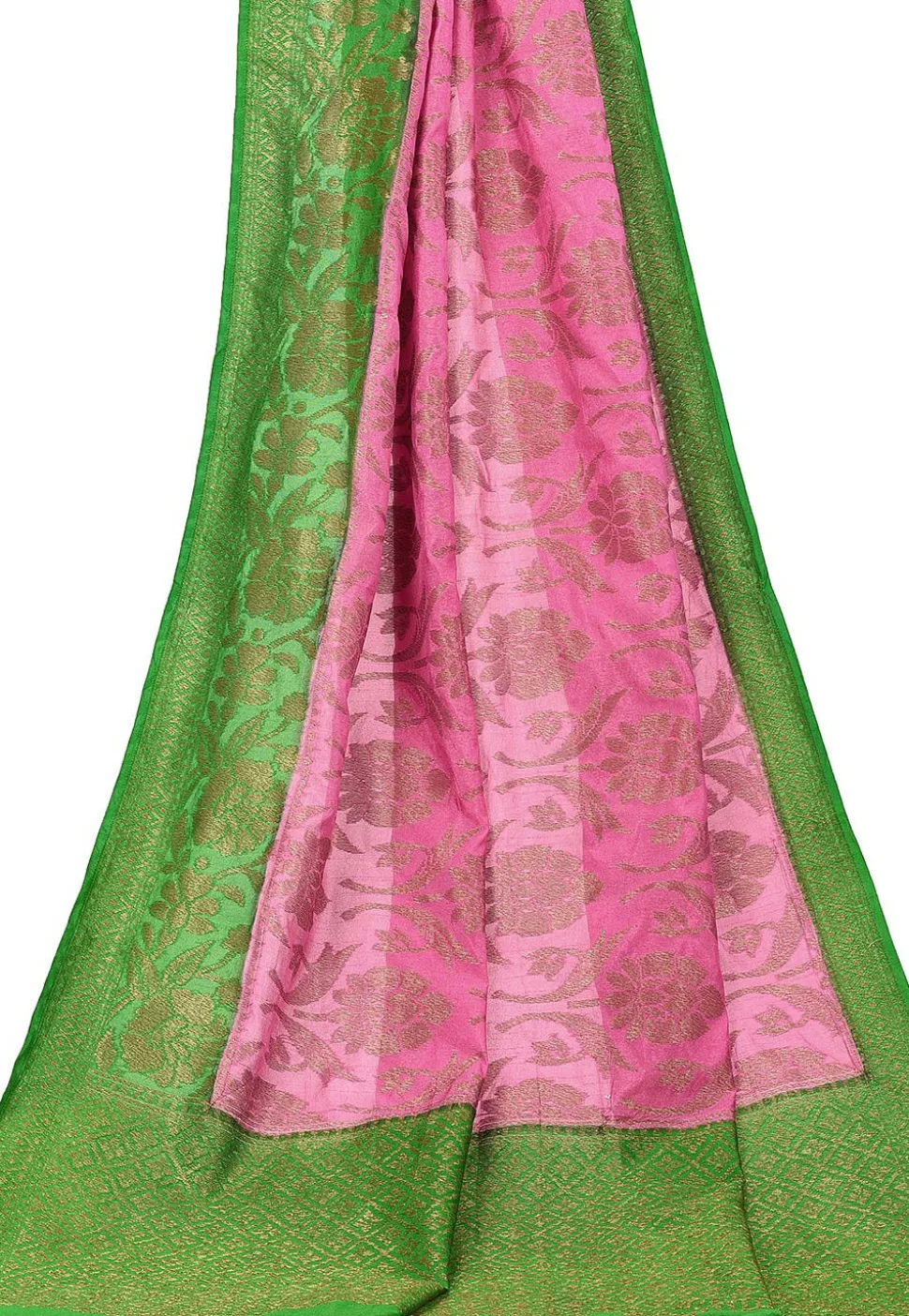 Banarasi Silk Saree in Pink