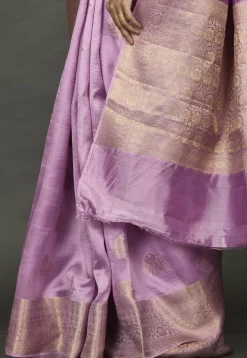 Banarasi Silk Saree in Purple