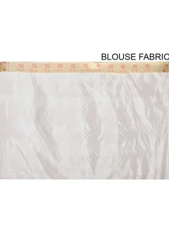 Banarasi Silk Saree in White