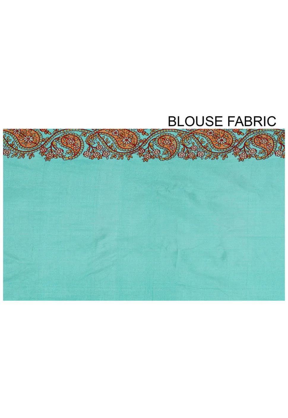 Banarasi Tussar Silk Saree in Turquoise