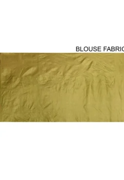 Banarasi Tussar Silk Saree in Olive Green