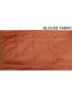 Banarasi Tussar Silk Saree in Brown