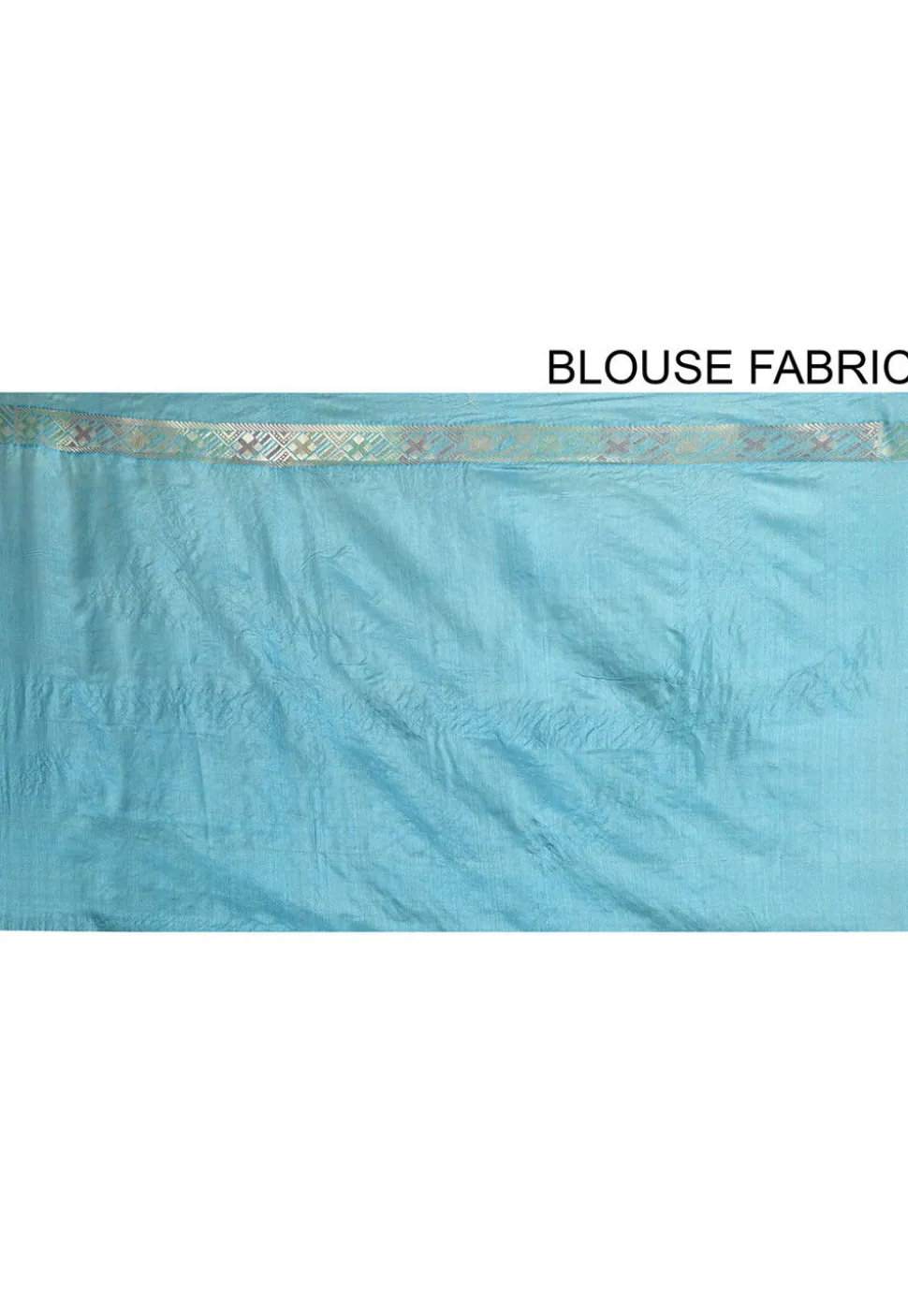 Banarasi Tussar Silk Saree in Sky Blue
