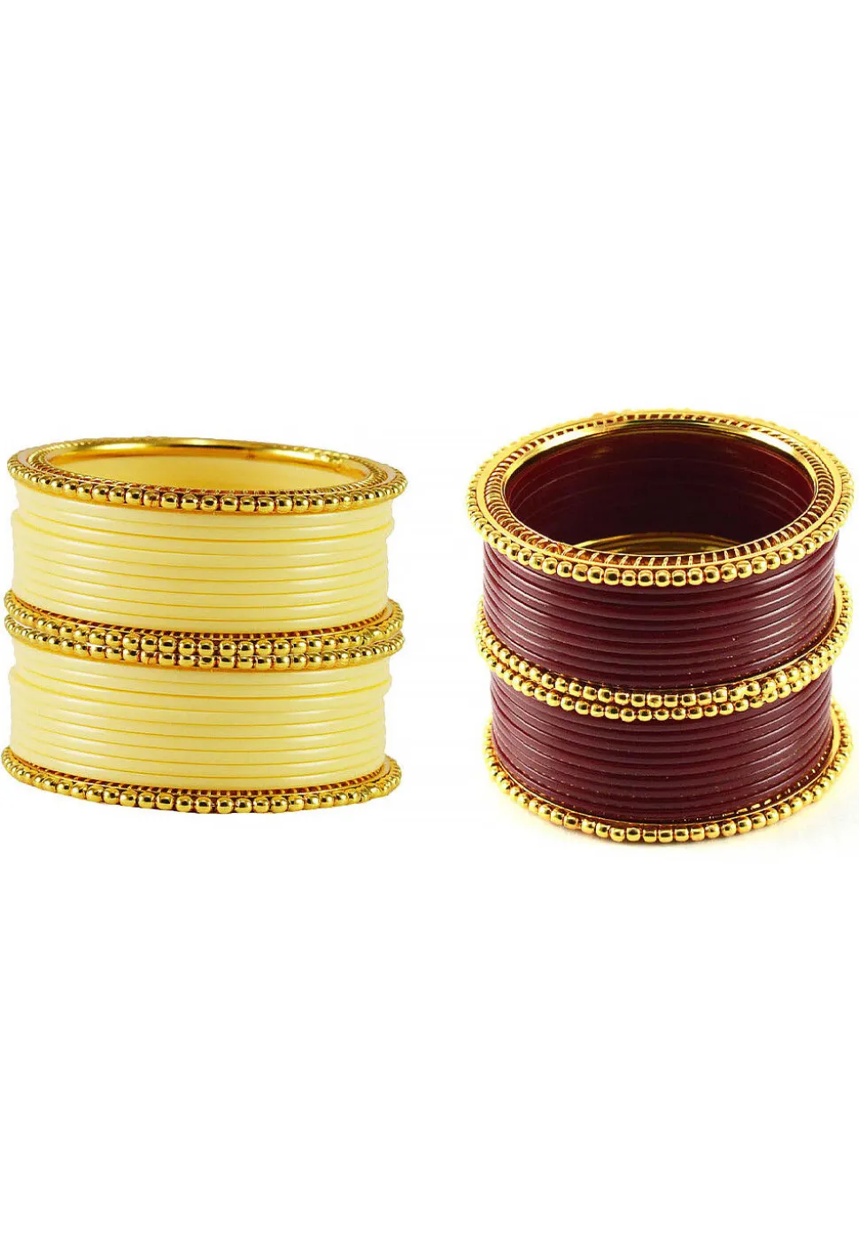 Beaded Bangle Set