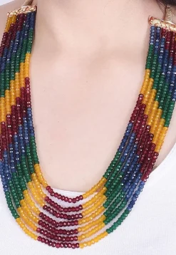 Beaded Layered Necklace