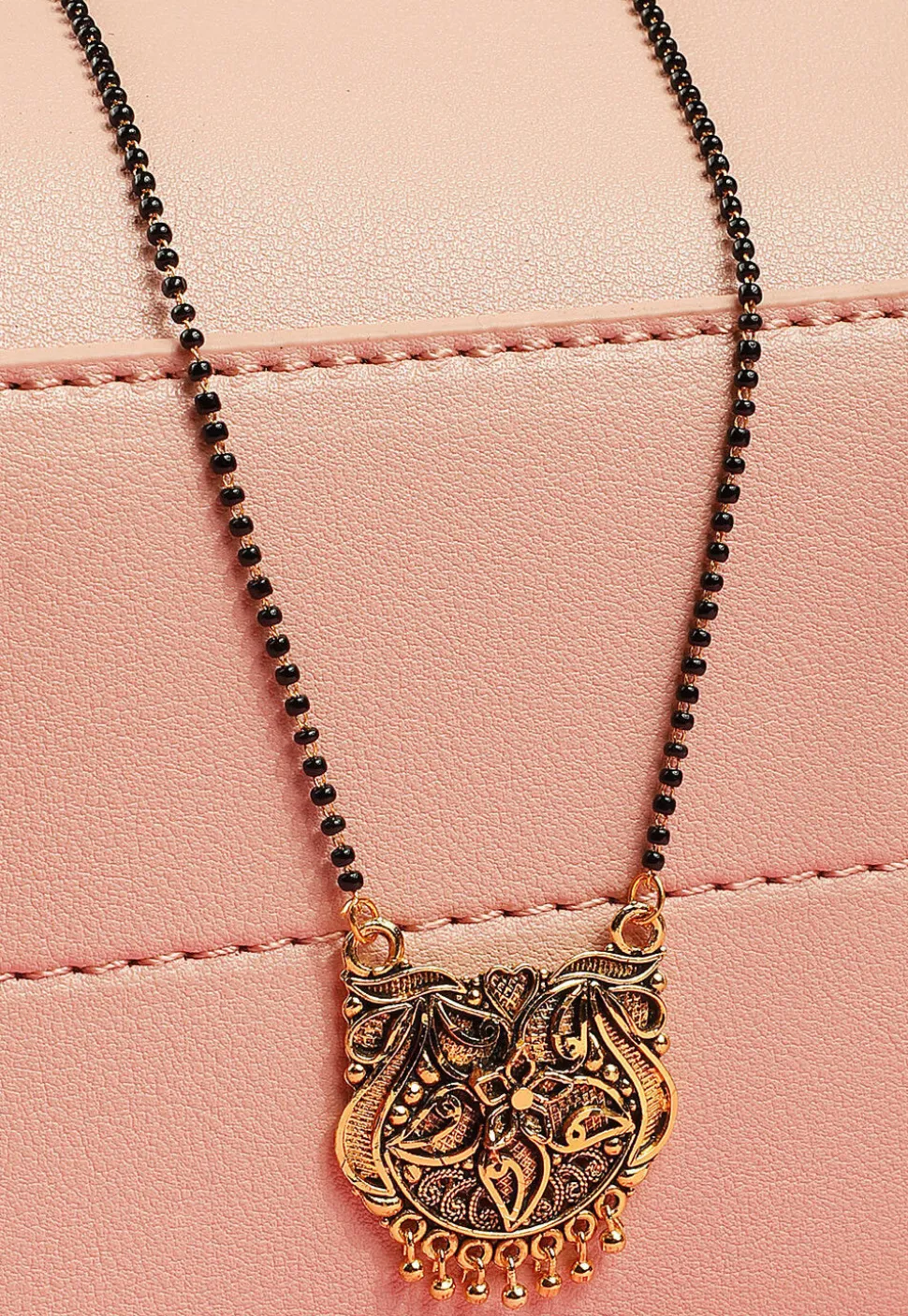 Beaded Oxidised Mangalsutra