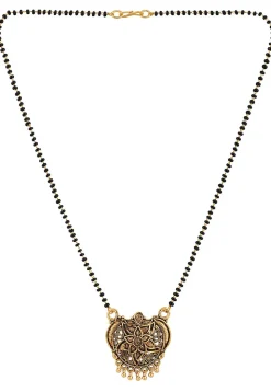 Beaded Oxidised Mangalsutra