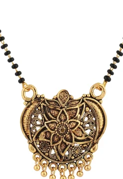Beaded Oxidised Mangalsutra