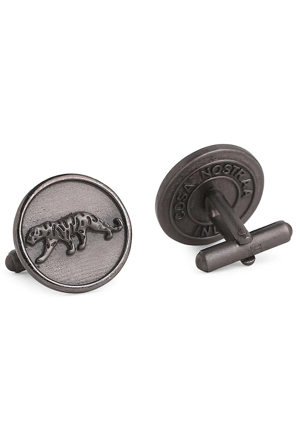Calm Chetaah Metallic Cufflink Pair
