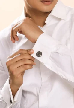 Car Power Metallic Cufflink Pair