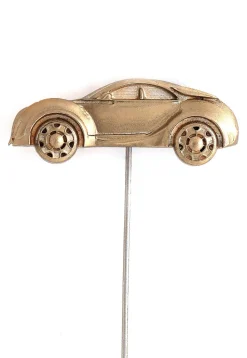 Car Power Metallic Lapel Pin