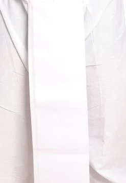 Chikankari Pure Cotton Dhoti Kurta in Black