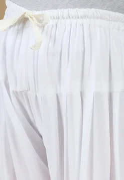 Chikankari Pure Cotton Kurta Set in Light Peach