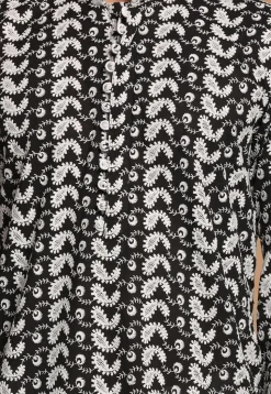 Chikankari Pure Cotton Kurta Set in Black