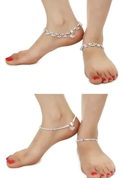 Combo Beaded Anklet pair