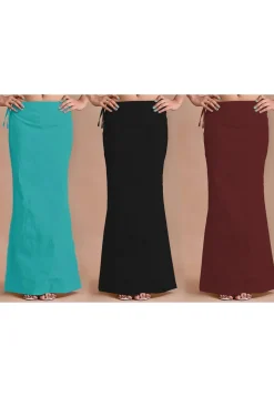 Combo Lycra Cotton Mermaid Style Shapewear in Multicolor