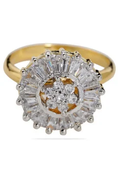Cubic Zirconia Ring in White