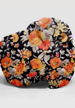 Digital Printed Bhagalpuri Silk Unisex Turban in Black