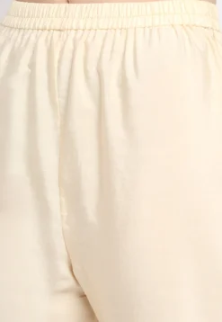 Digital Printed Cotton Pakistani Suit in Cream