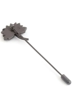 Divine Lotus Metallic Lapel Pin