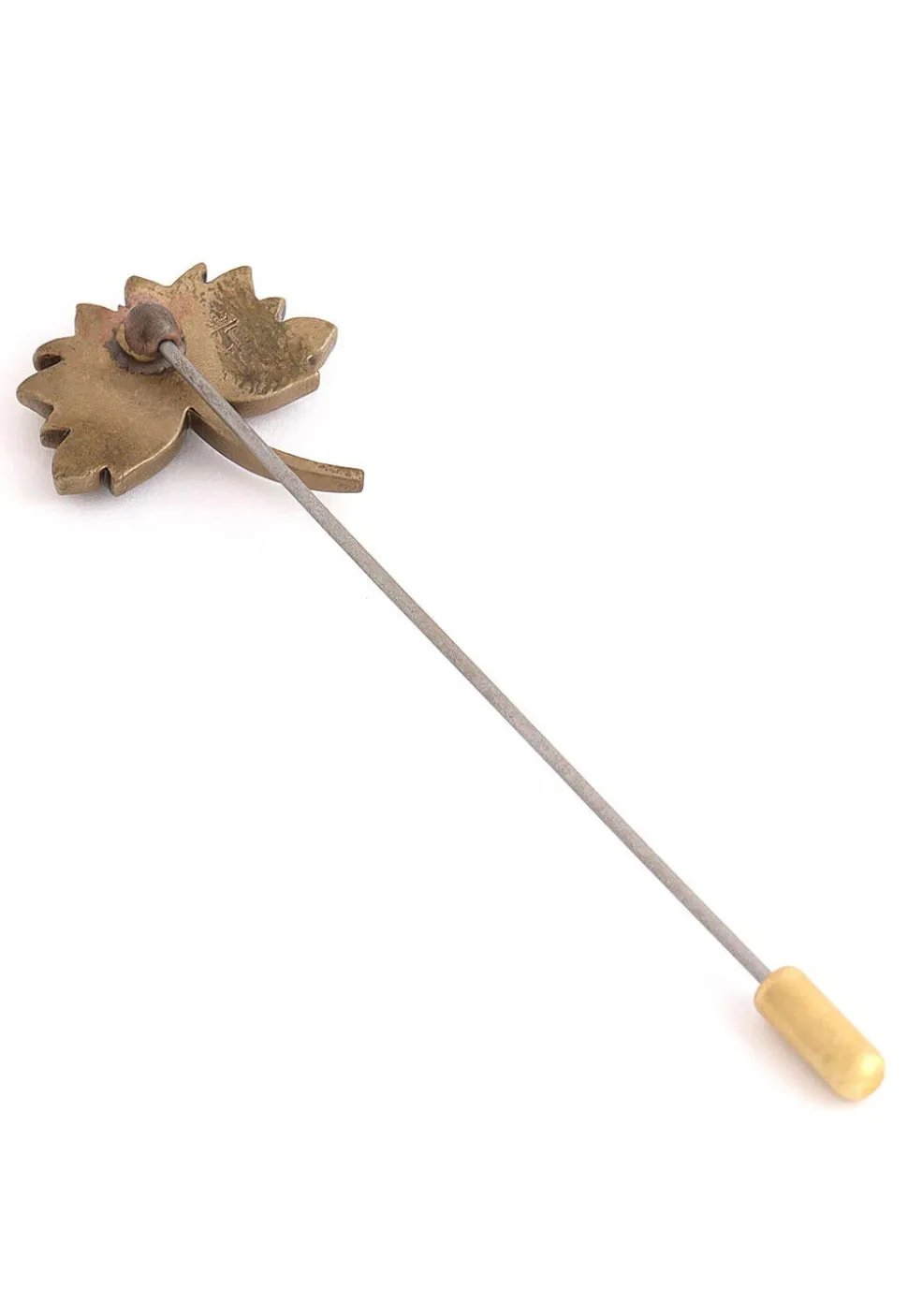 Divine Lotus Metallic Lapel Pin
