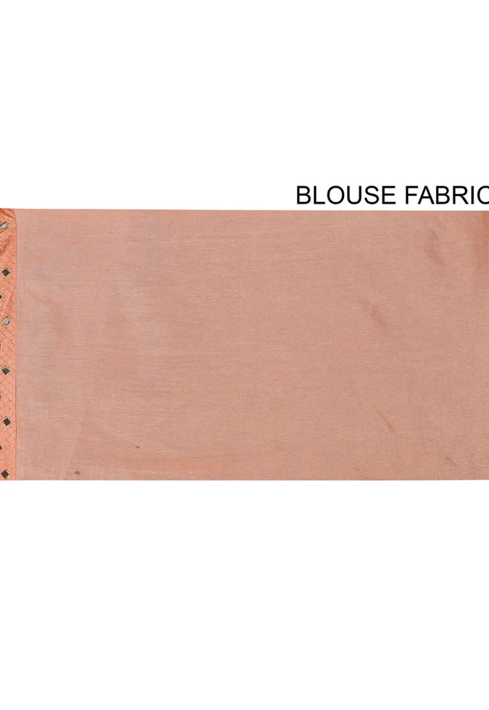 Embroidered Chinon Chiffon Saree in Peach
