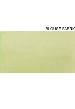 Embroidered Chinon Chiffon Saree in Neon Green
