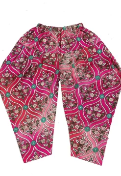 Embroidered Dupion Silk Kurta Set in Blue