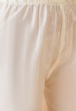 Embroidered Georgette Pakistani Suit in Off White