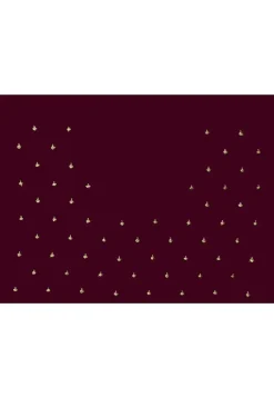 Embroidered Georgette Saree in Wine