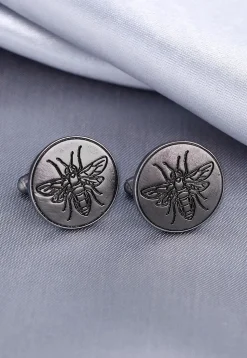 Flying Wonder Metallic Cufflink Pair