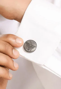 Flying Wonder Metallic Cufflink Pair
