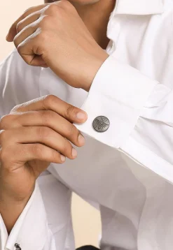 Flying Wonder Metallic Cufflink Pair