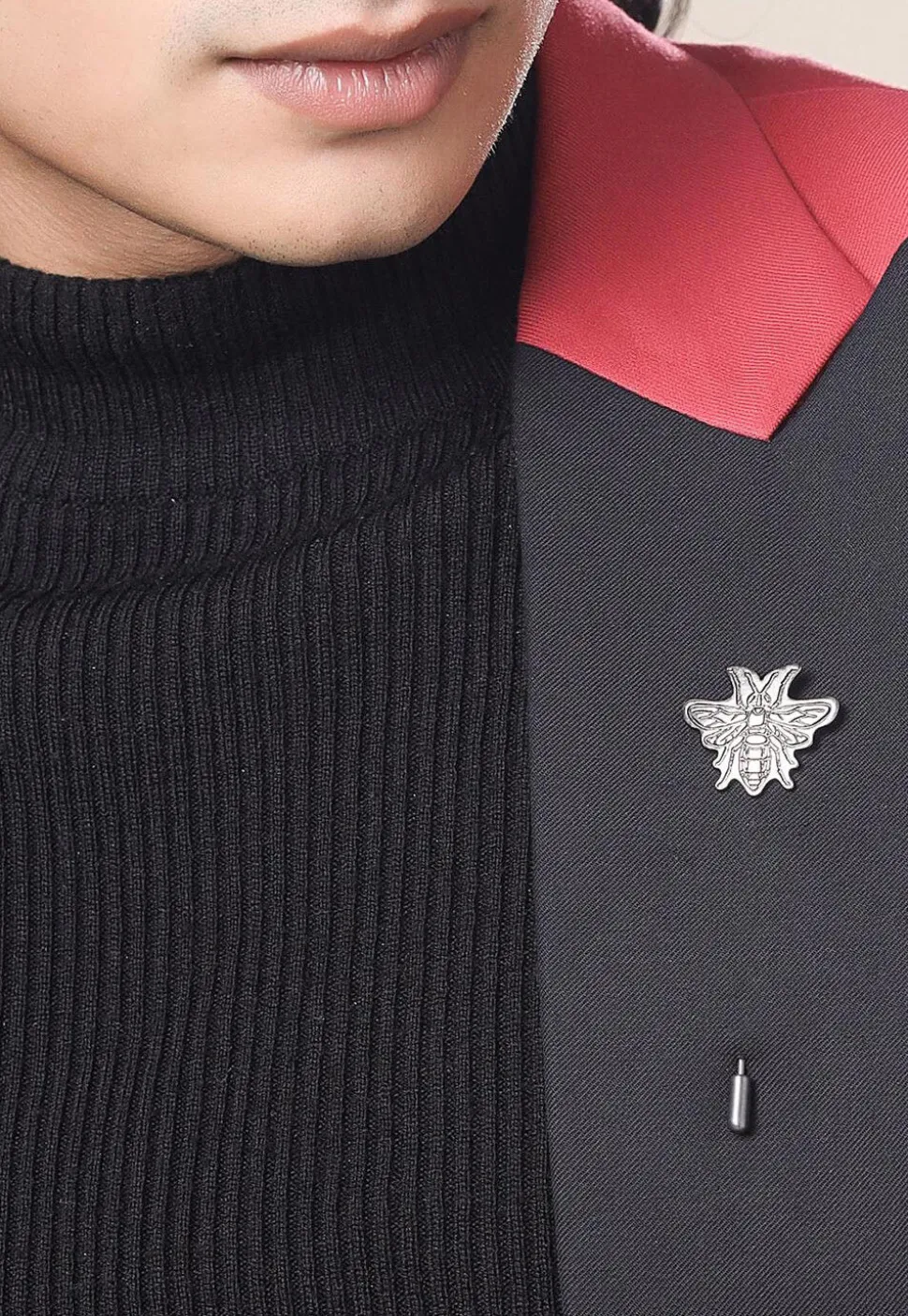 Flying Wonder Metallic Lapel Pin