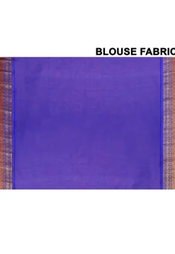 Gadwal Pure Silk Cotton Handloom Saree in Wine