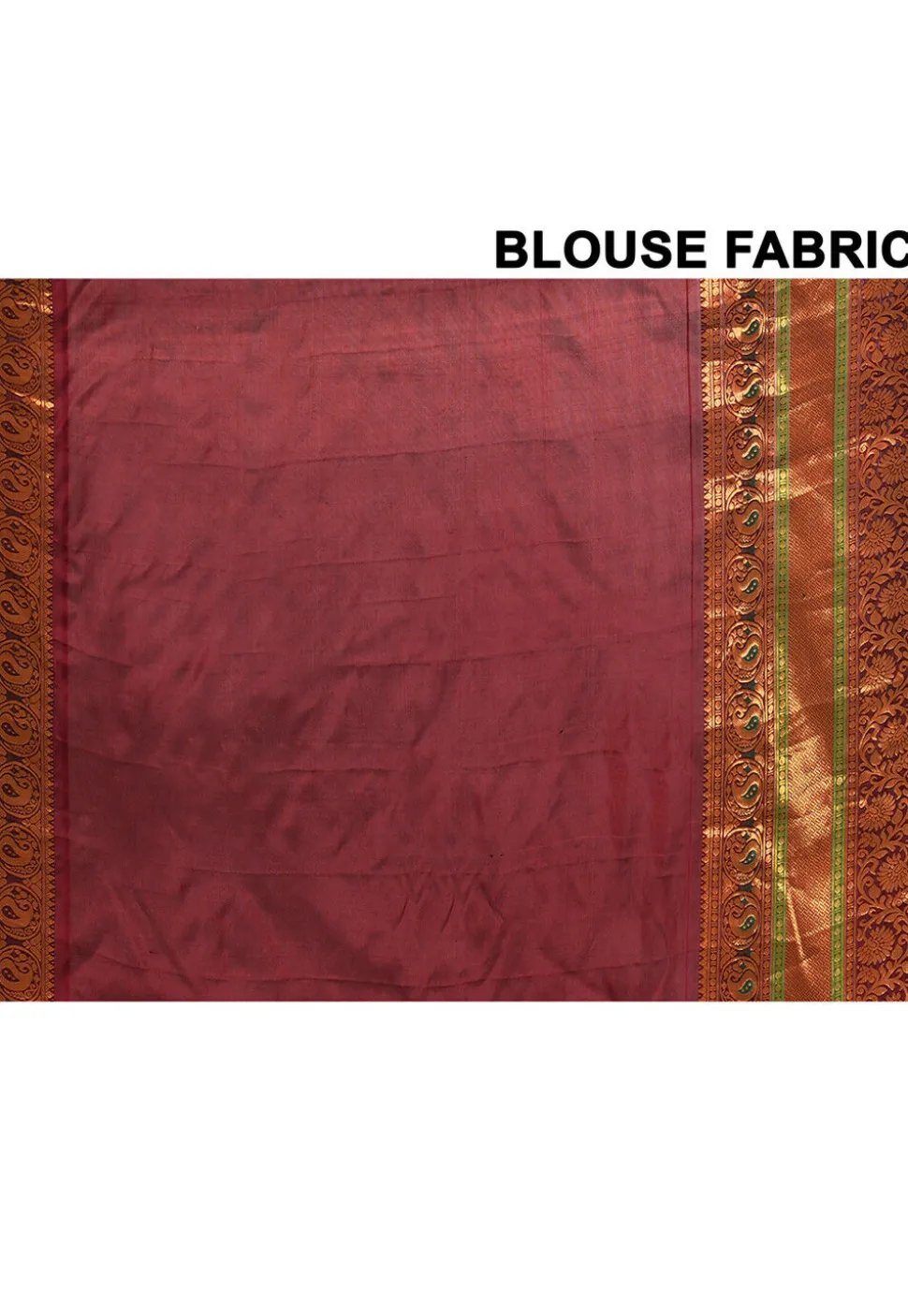 Gadwal Pure Silk Handloom Saree in Blue