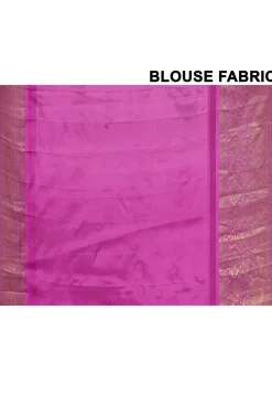 Gadwal Pure Silk Handloom Saree in Teal Blue