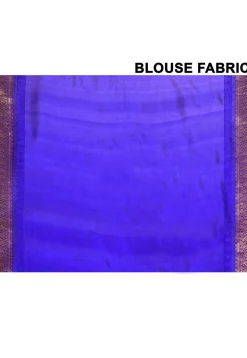 Gadwal Pure Silk Handloom Saree in Magenta