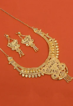 Gold Plated Necklace Set